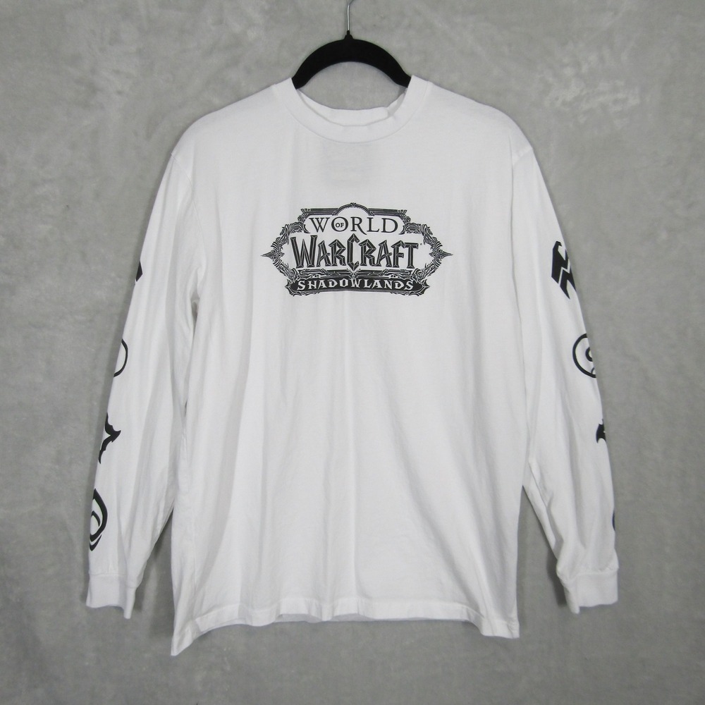 World of Warcraft Shadowlands Level Up Wear Long Sleeve T-Shirt XS